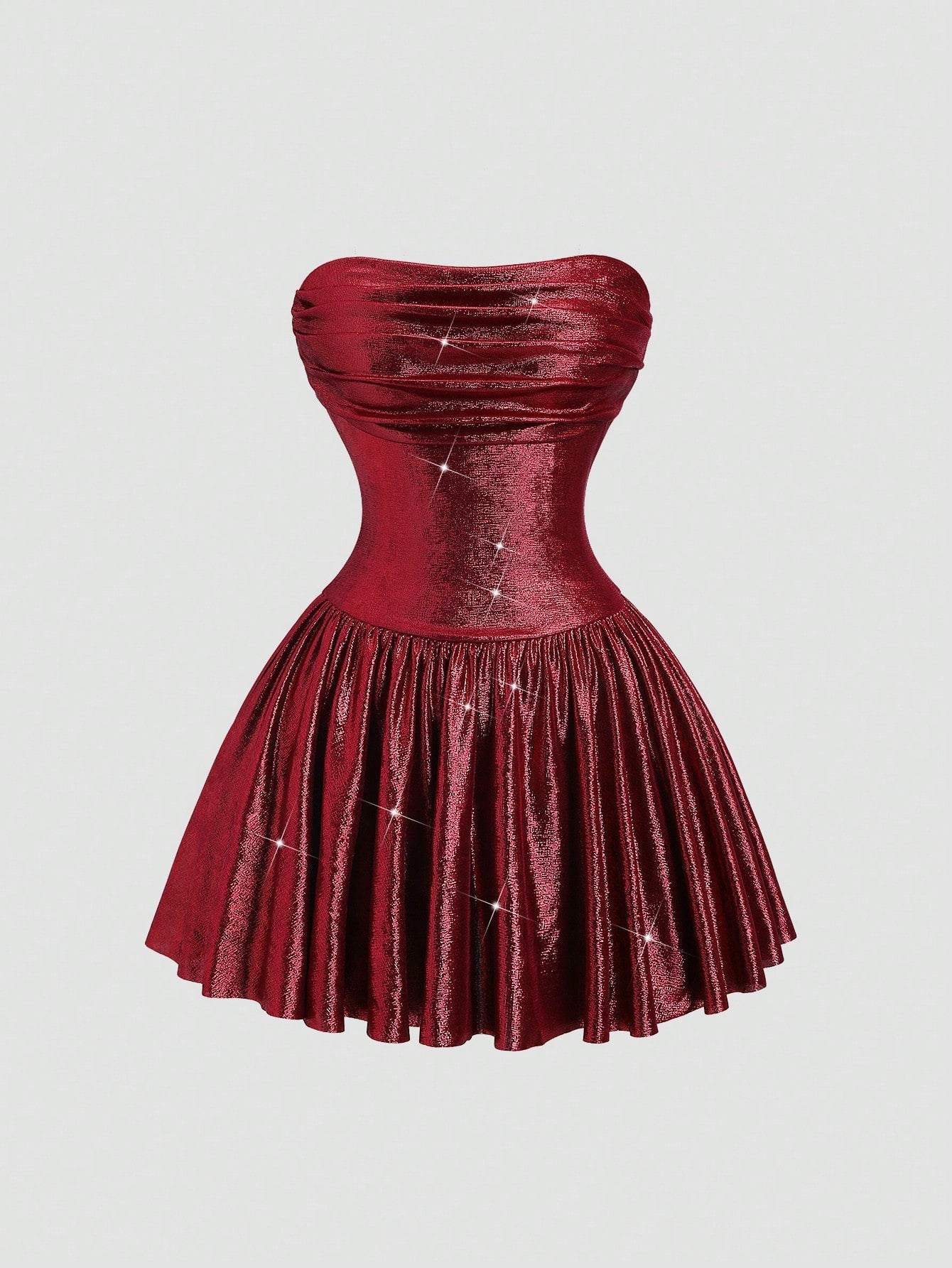 Vestido Curto Vermelho Andreia Feminino