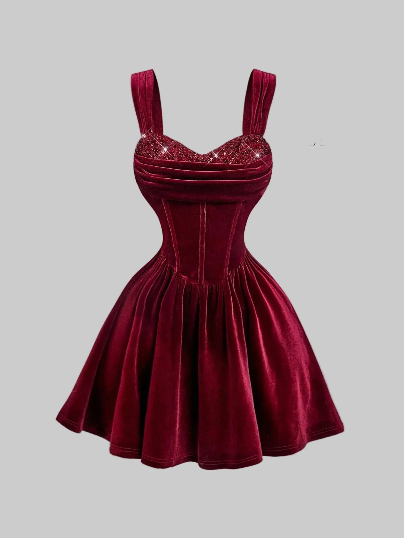 Vestido Curto Flávia vermelho