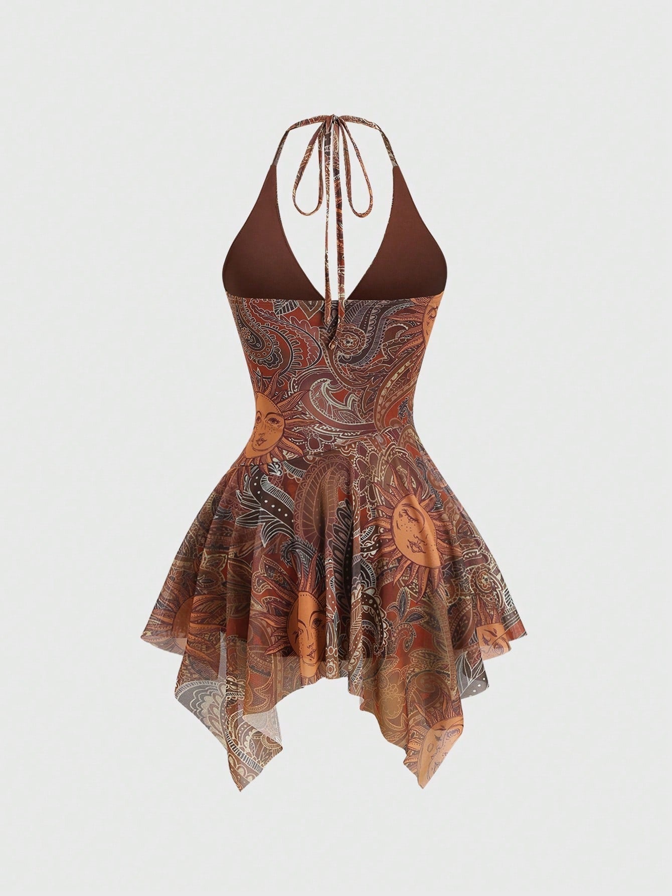 Vestido Curto Renata Feminino em Malha com Elastano