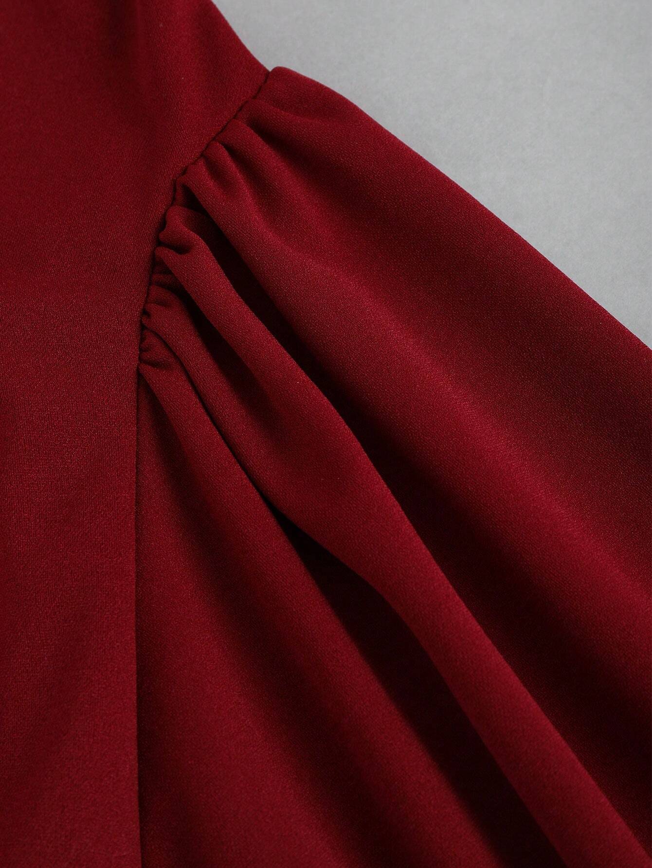 Vestido Curto Vermelho Feminino Paula