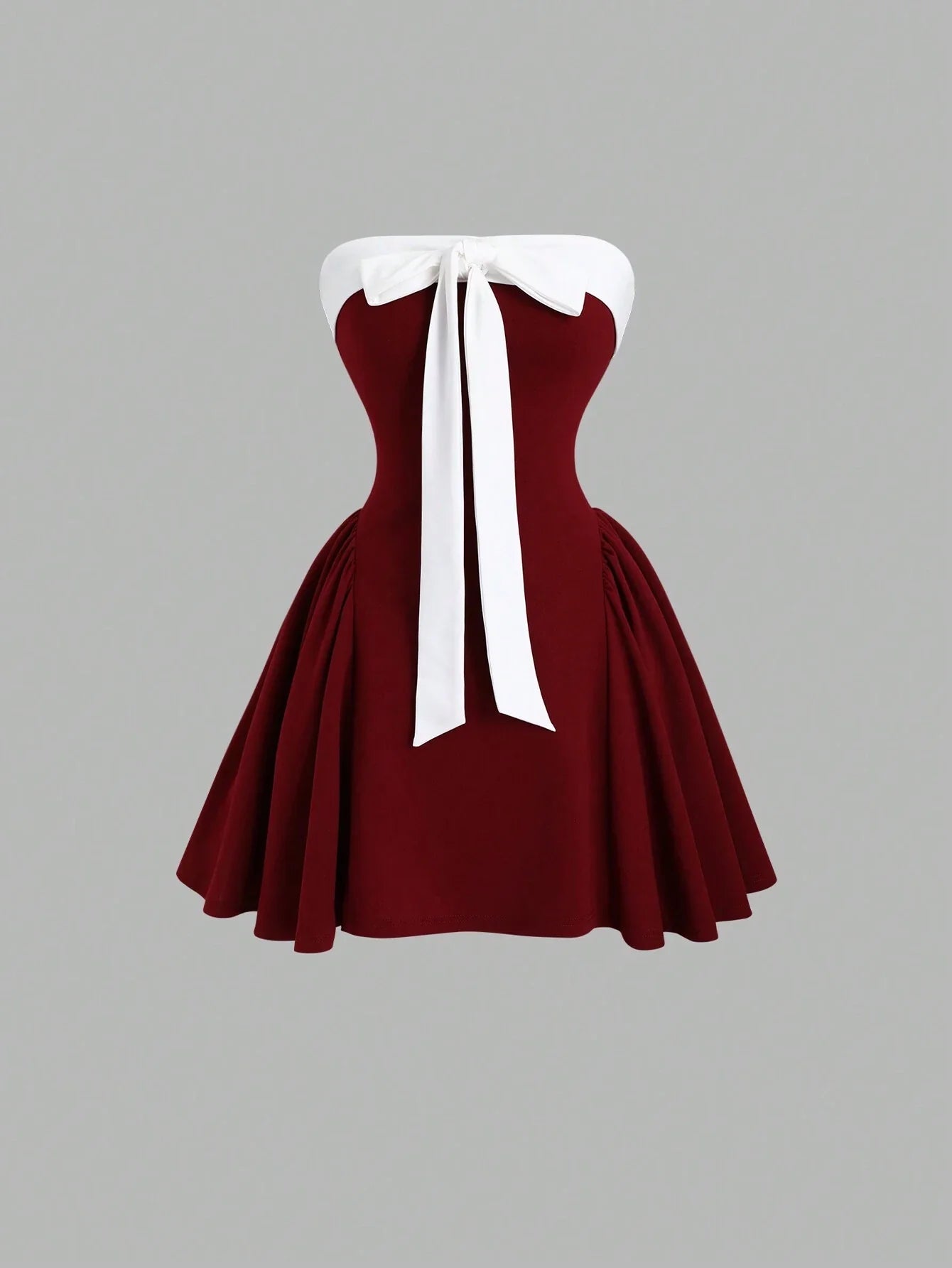 Vestido Curto Vermelho Feminino Paula