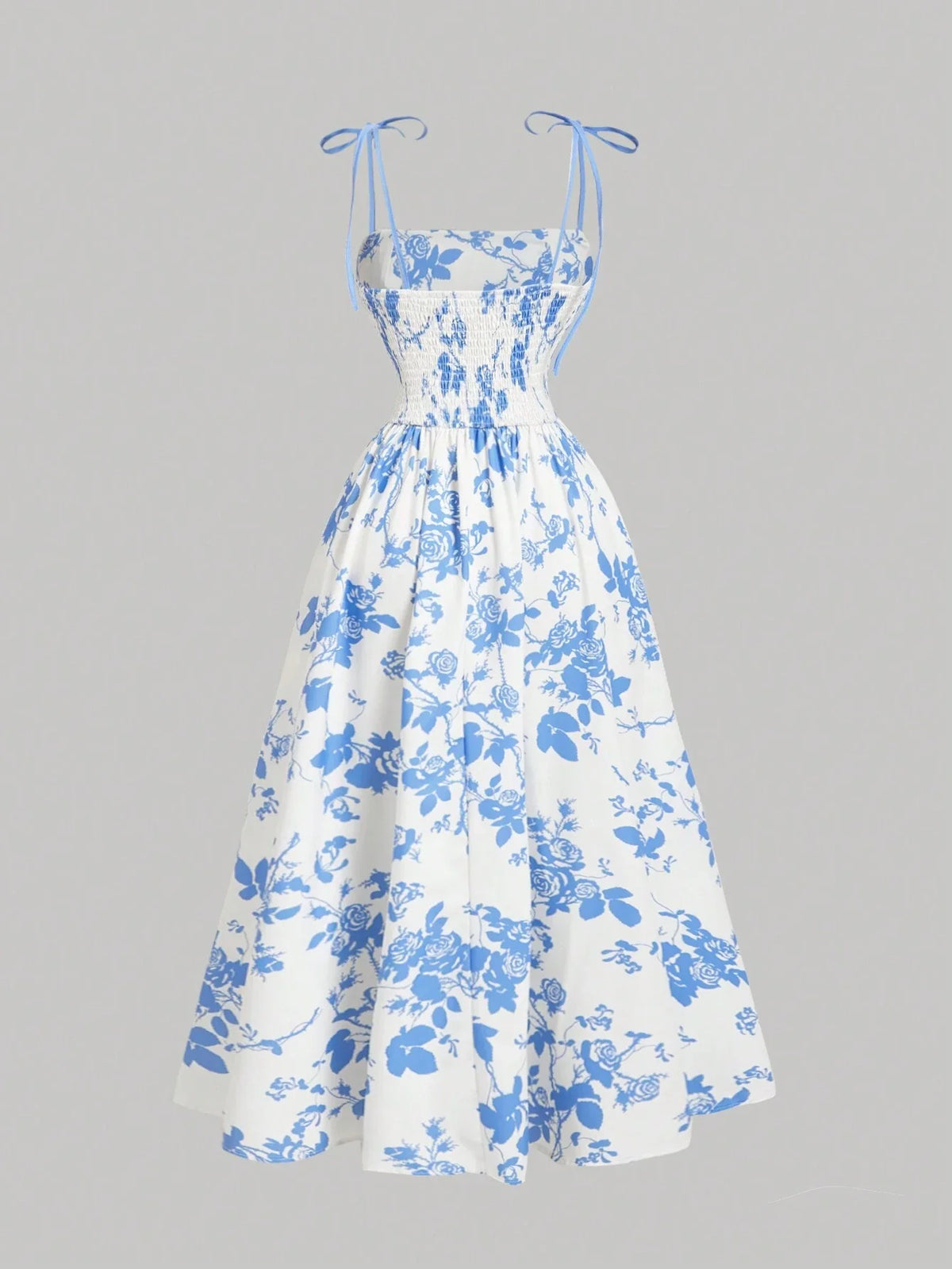 Vestido Floral Pilar Azul