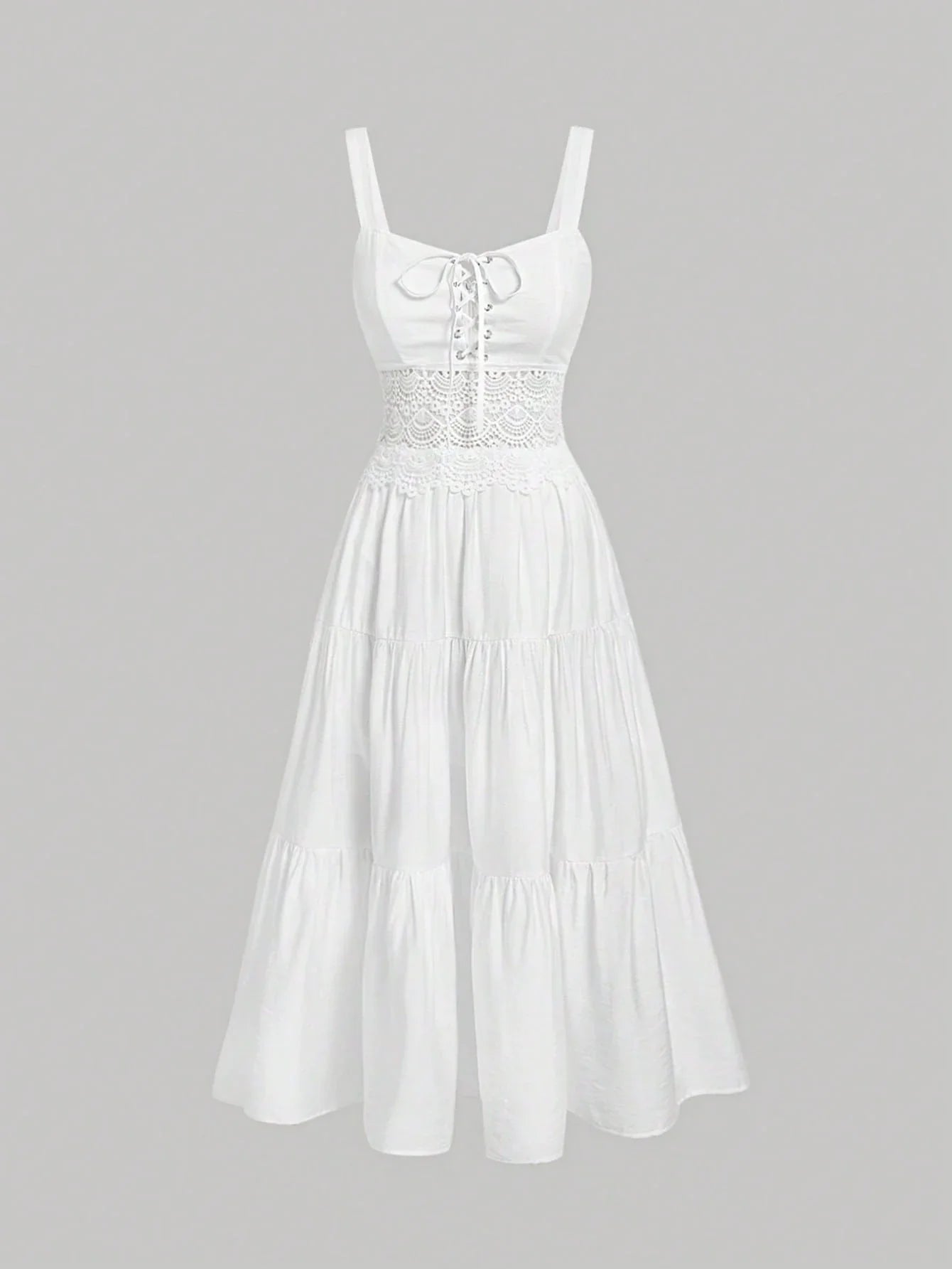 Vestido Longo Branco Isabella