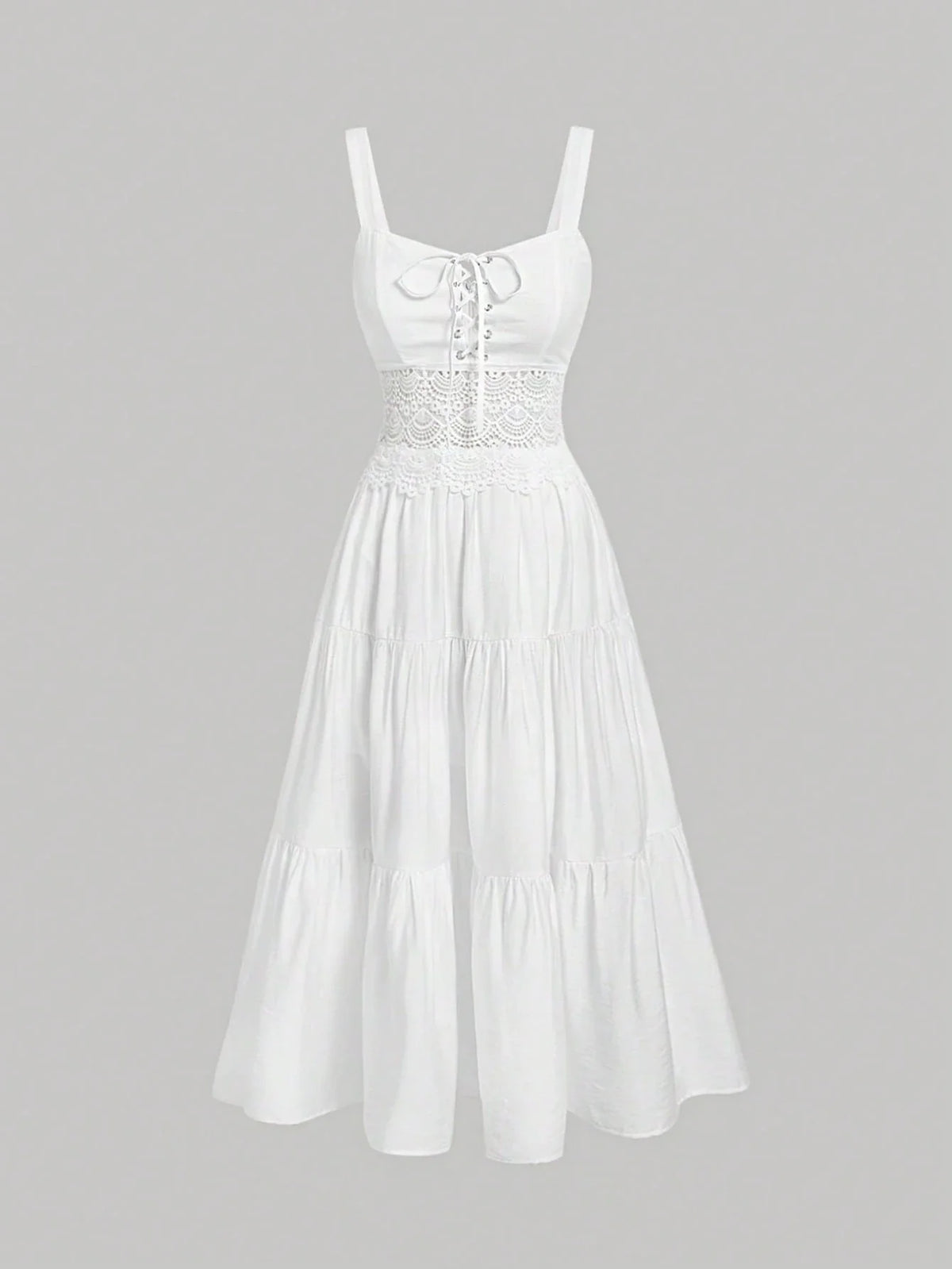 Vestido Longo Branco Isabella