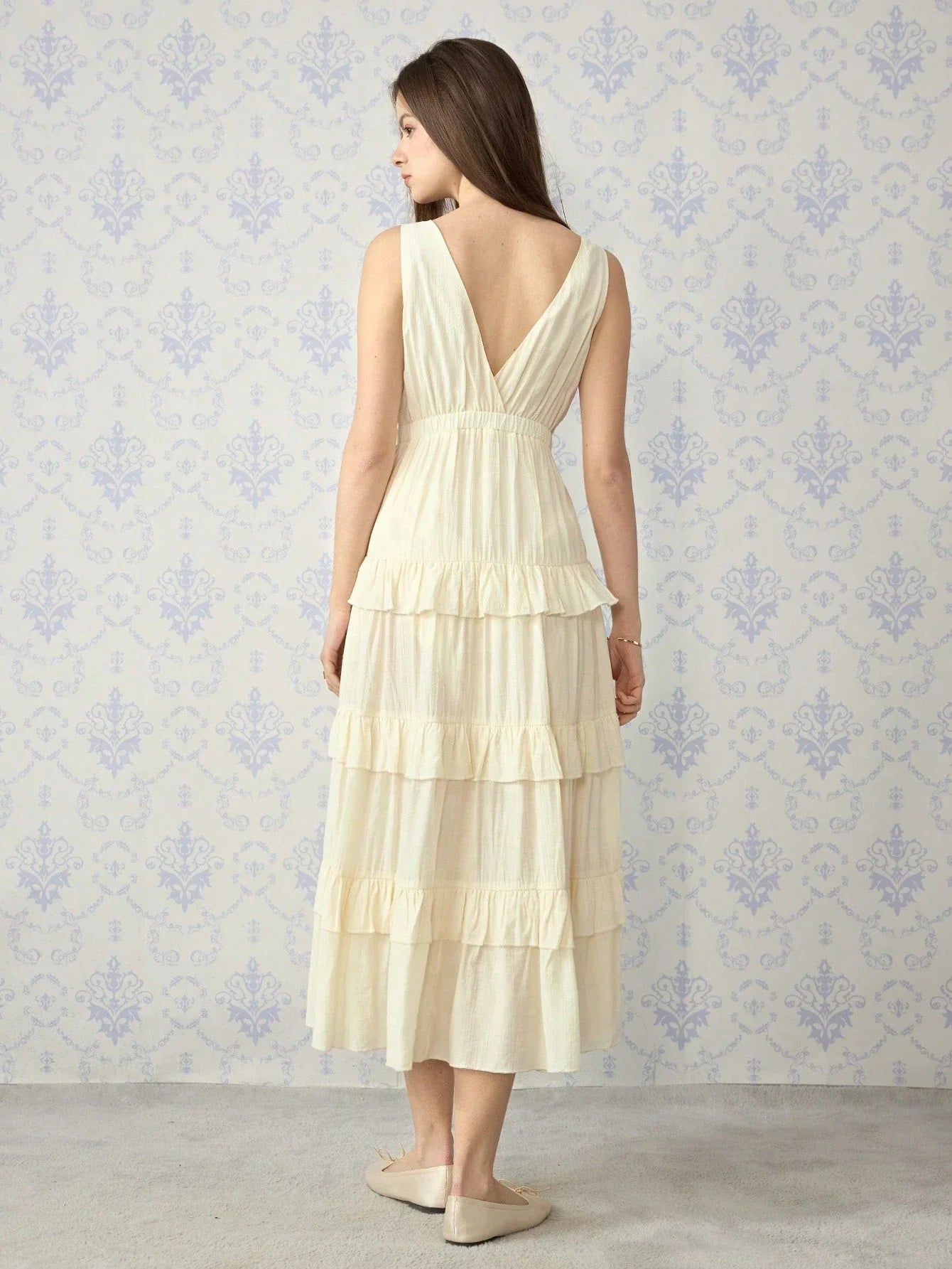 Vestido Longo Branco Zafira