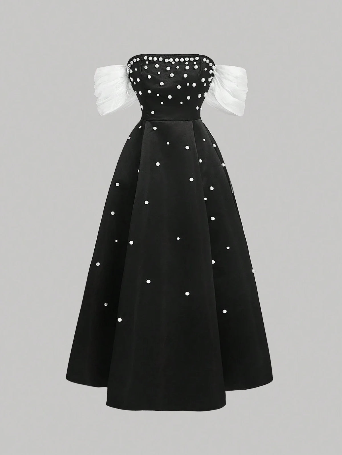 Vestido Longo Preto Olivia