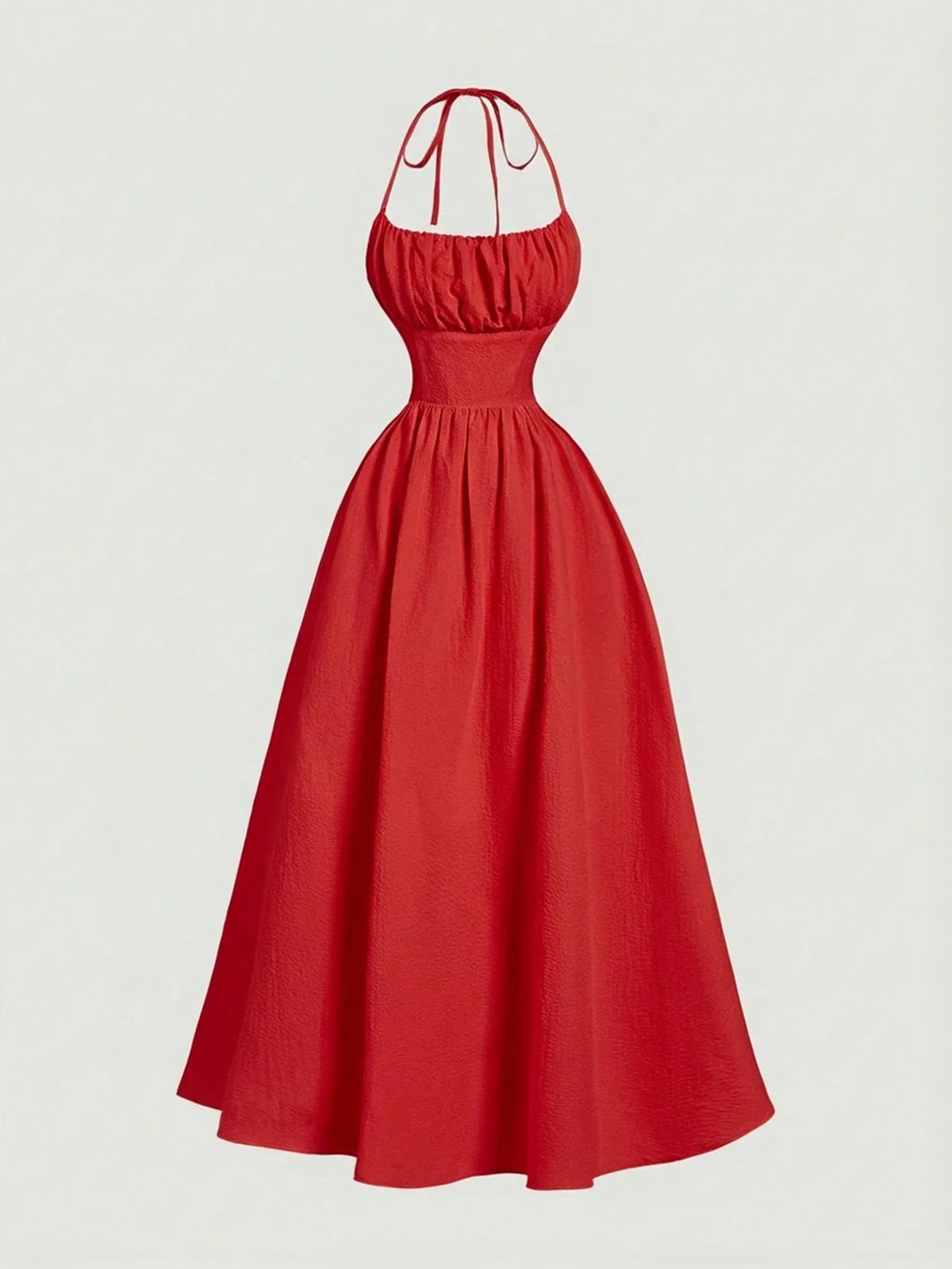 Vestido Longo Vermelho Feminino