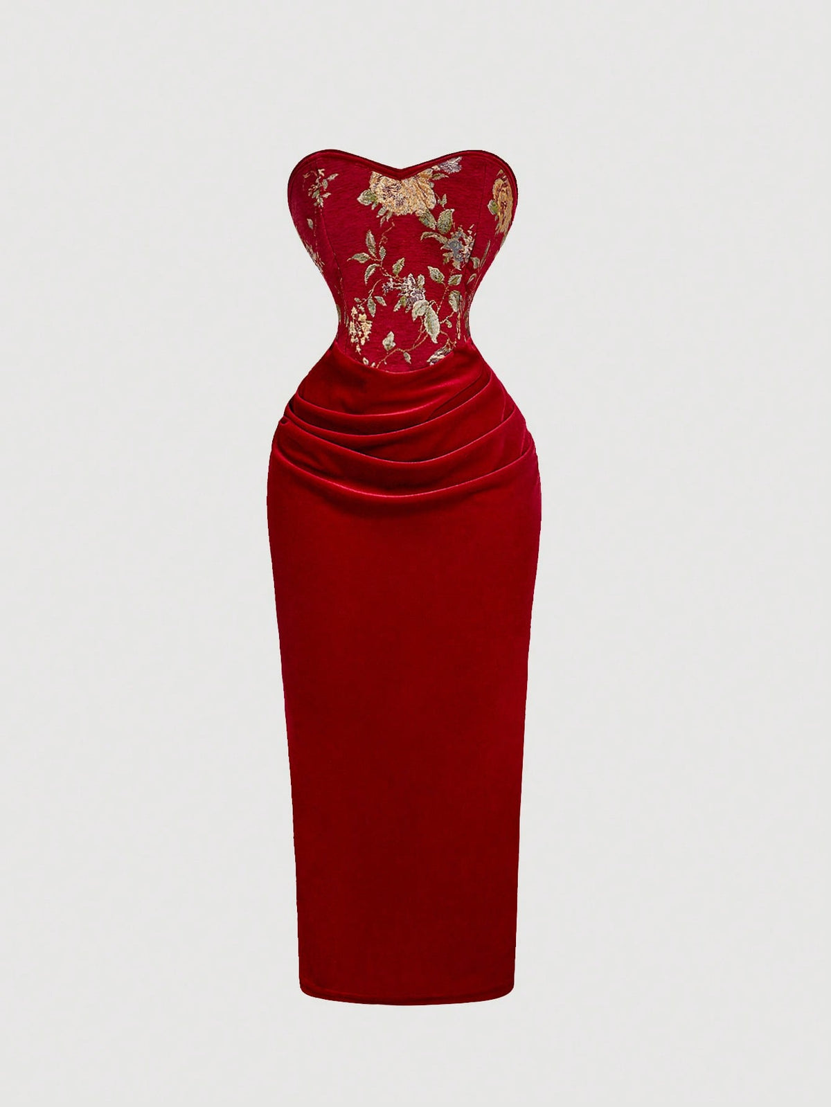 Vestido Longo Vermelho Natalia