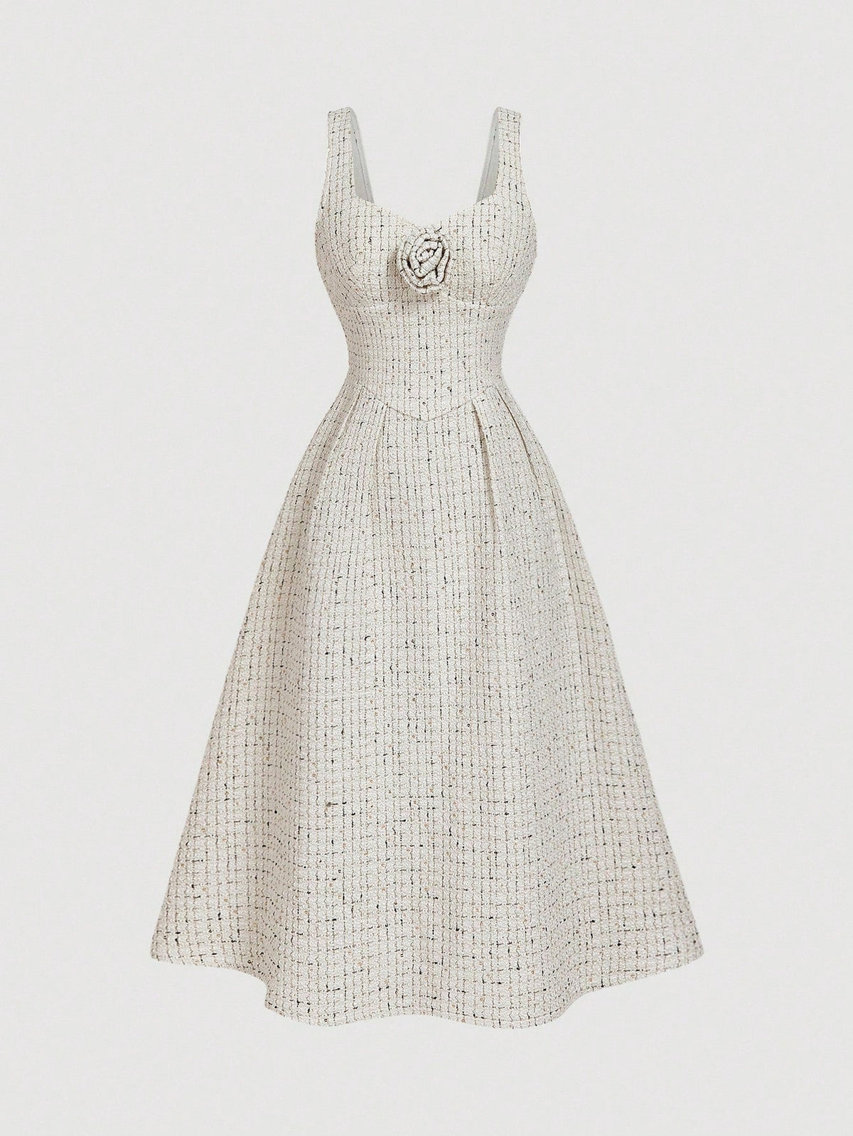 Vestido Midi Branco Michele