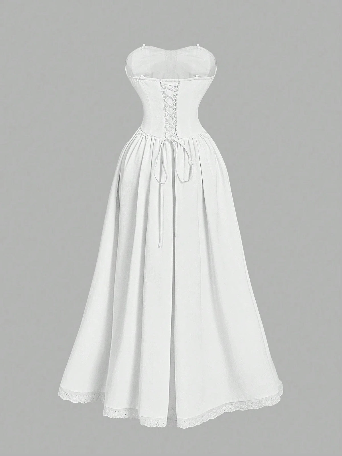 Vestido Midi Branco Paula