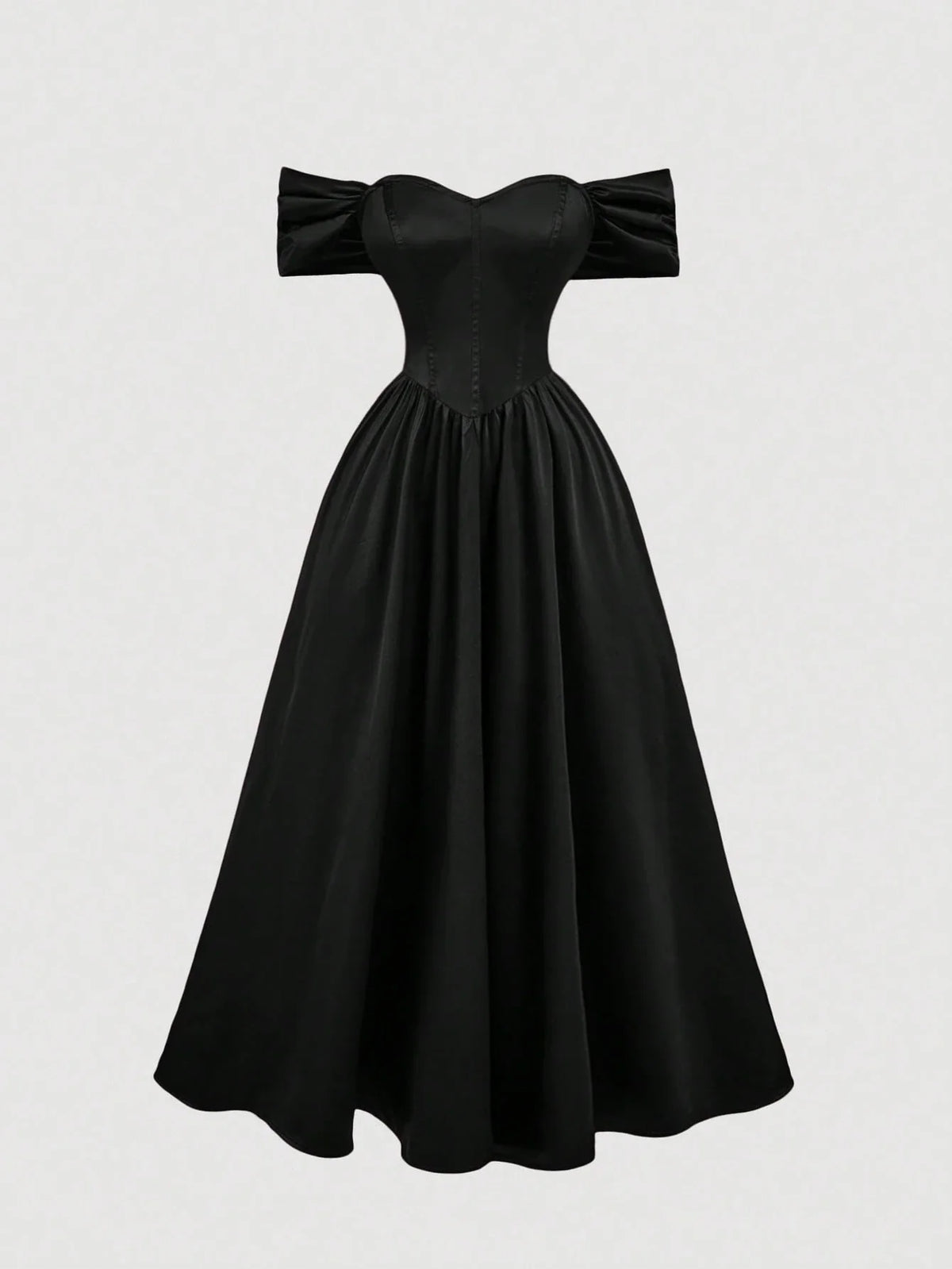 Vestido Midi Preto Paloma