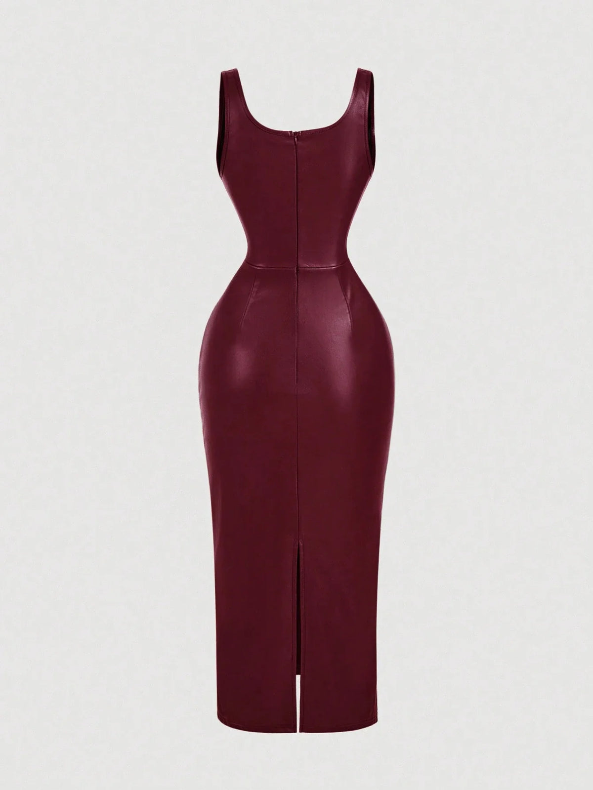 Vestido Midi Vermelho Maria Helena