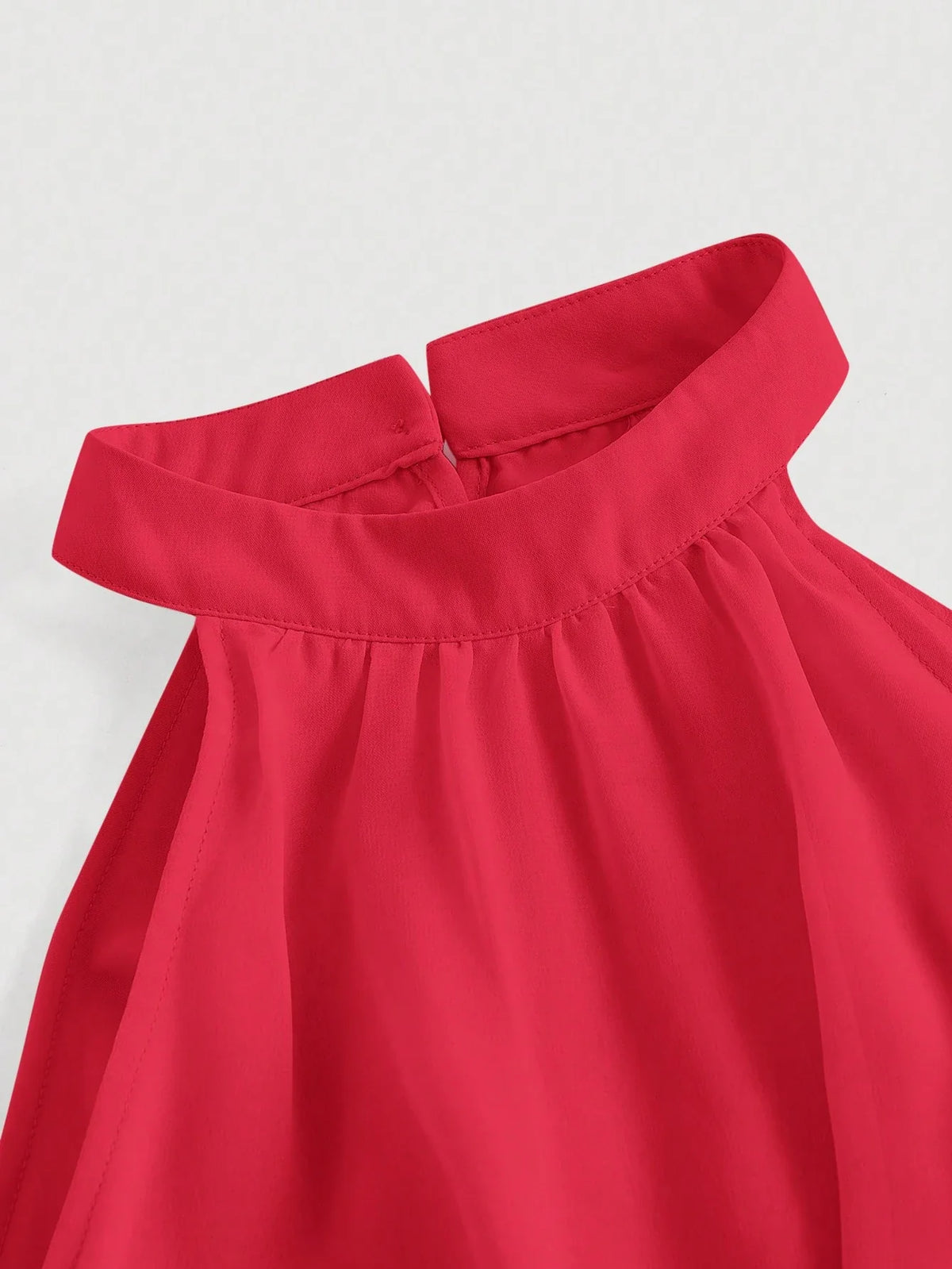Vestido Midi Vermelho Mariane