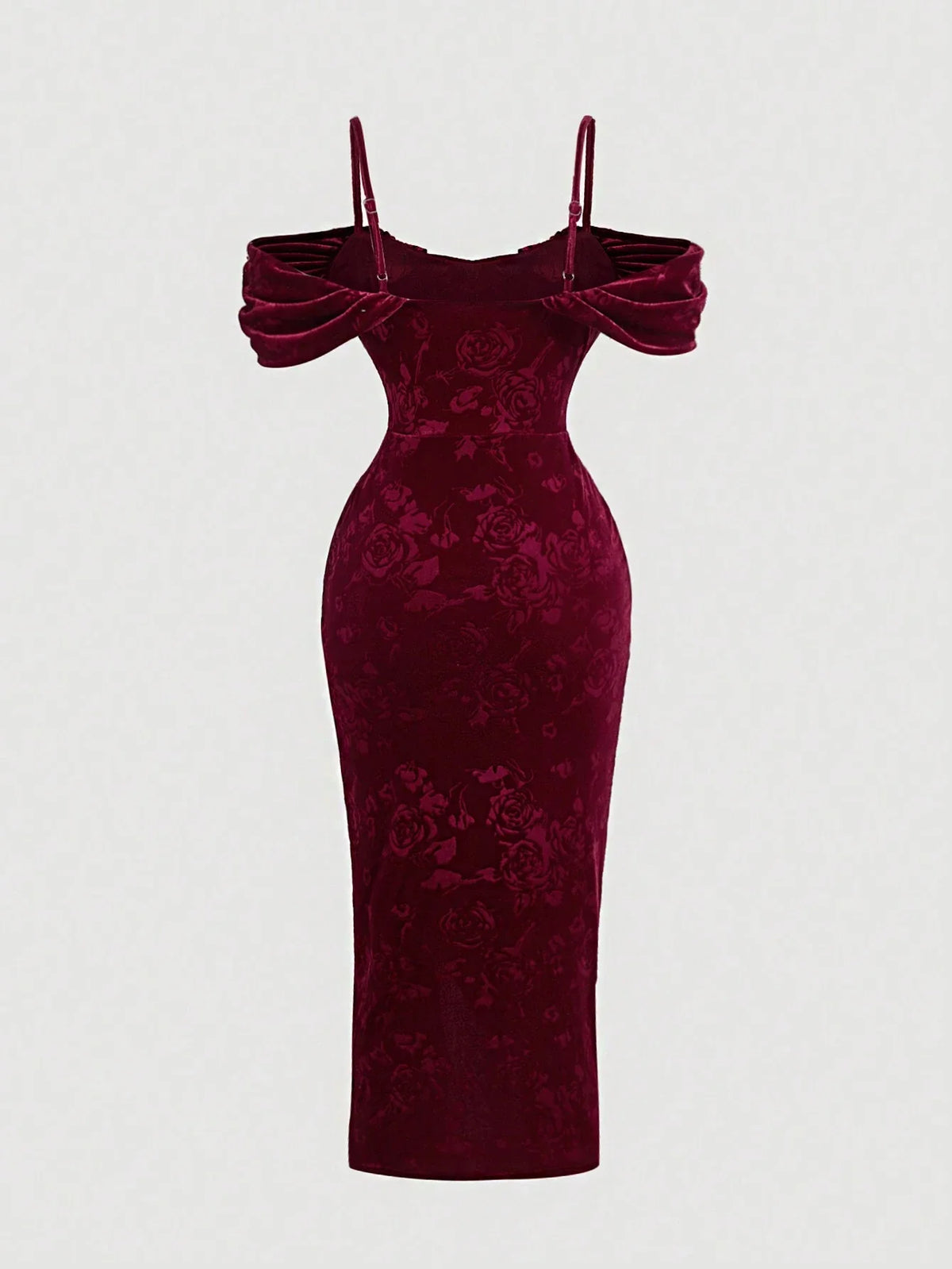 Vestido Midi Vermelho Marília