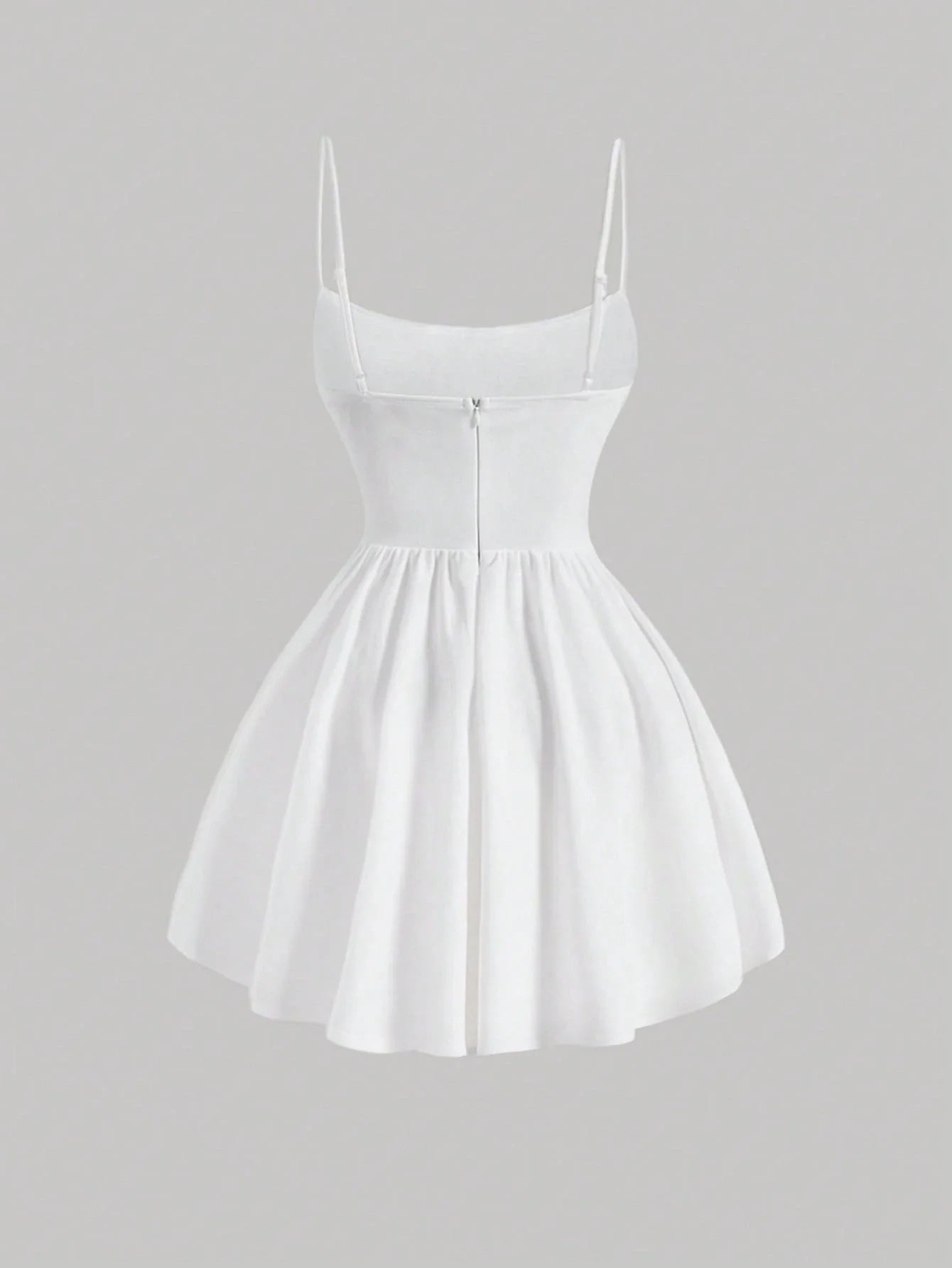 Vestido Curto Branco Carolina