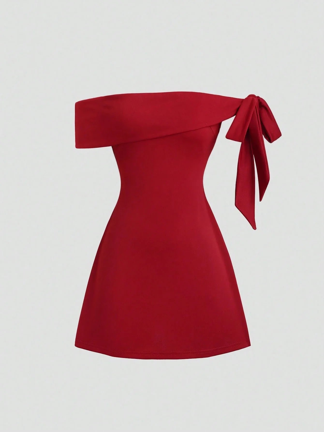 Vestido Curto Vermelho Feminino