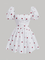Vestido Curto Branco Bruna