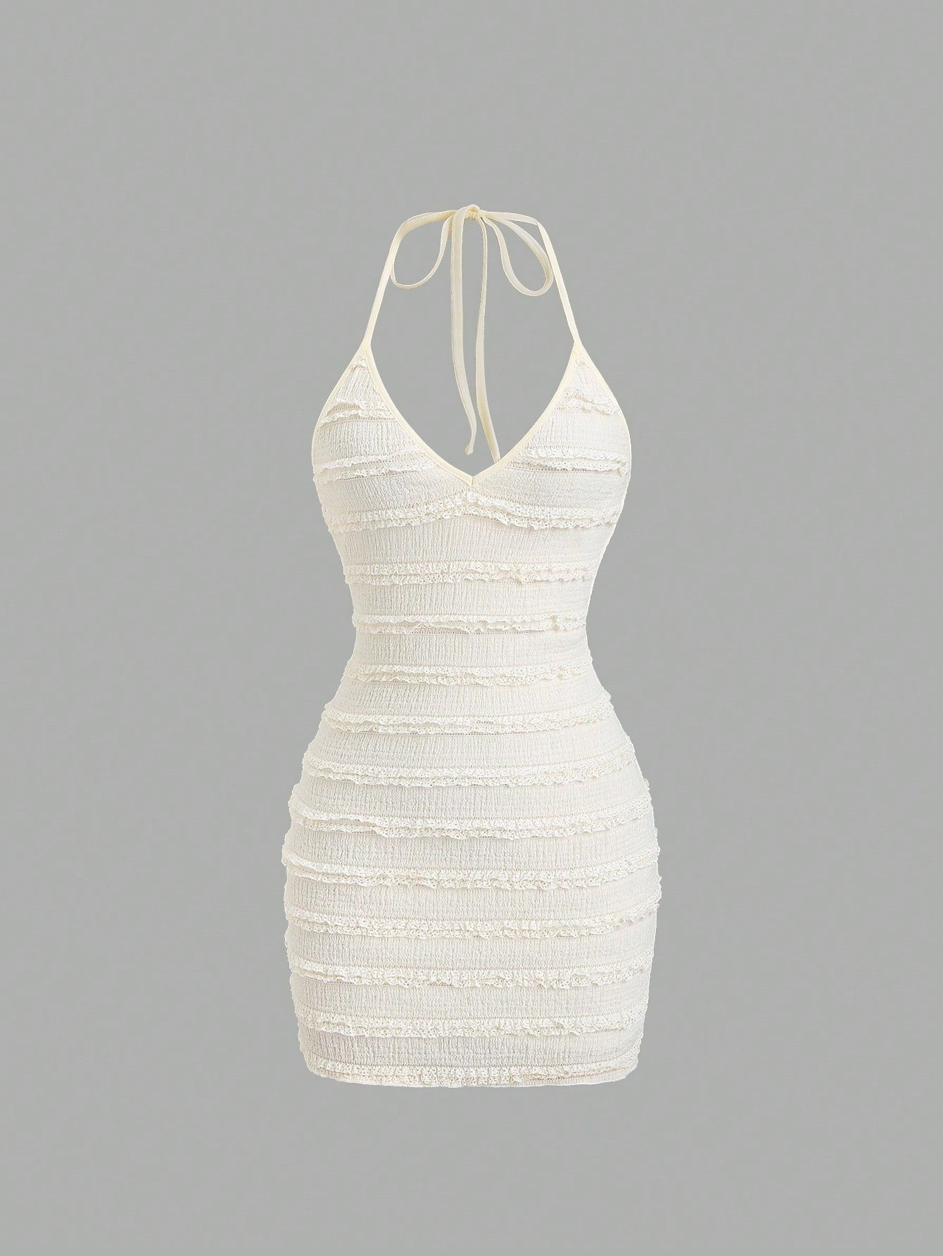 Vestido Curto Branco Cristina Feminino