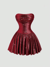 Vestido Curto Vermelho Andreia Feminino