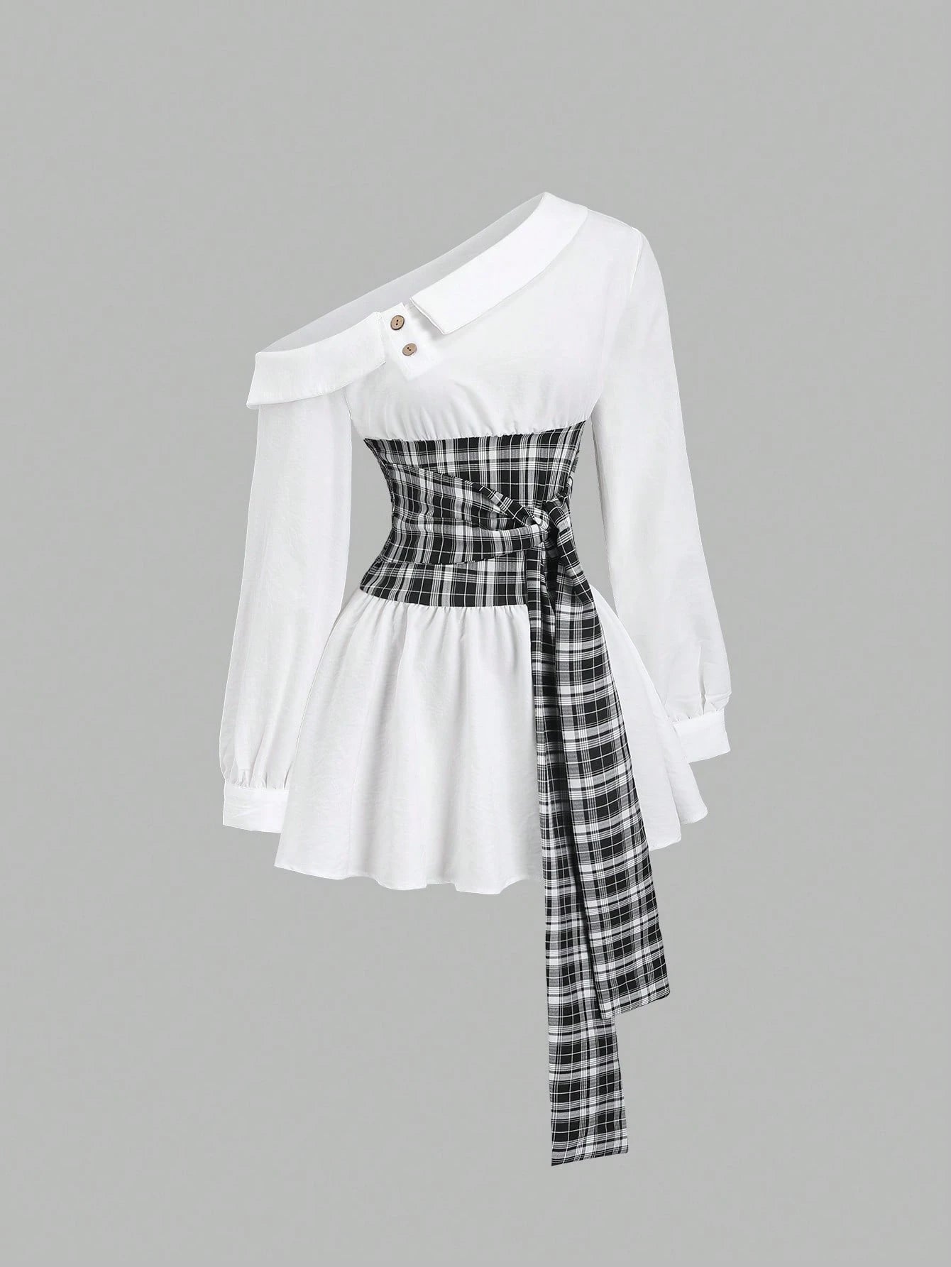 Vestido Curto Branco Eliana Feminino