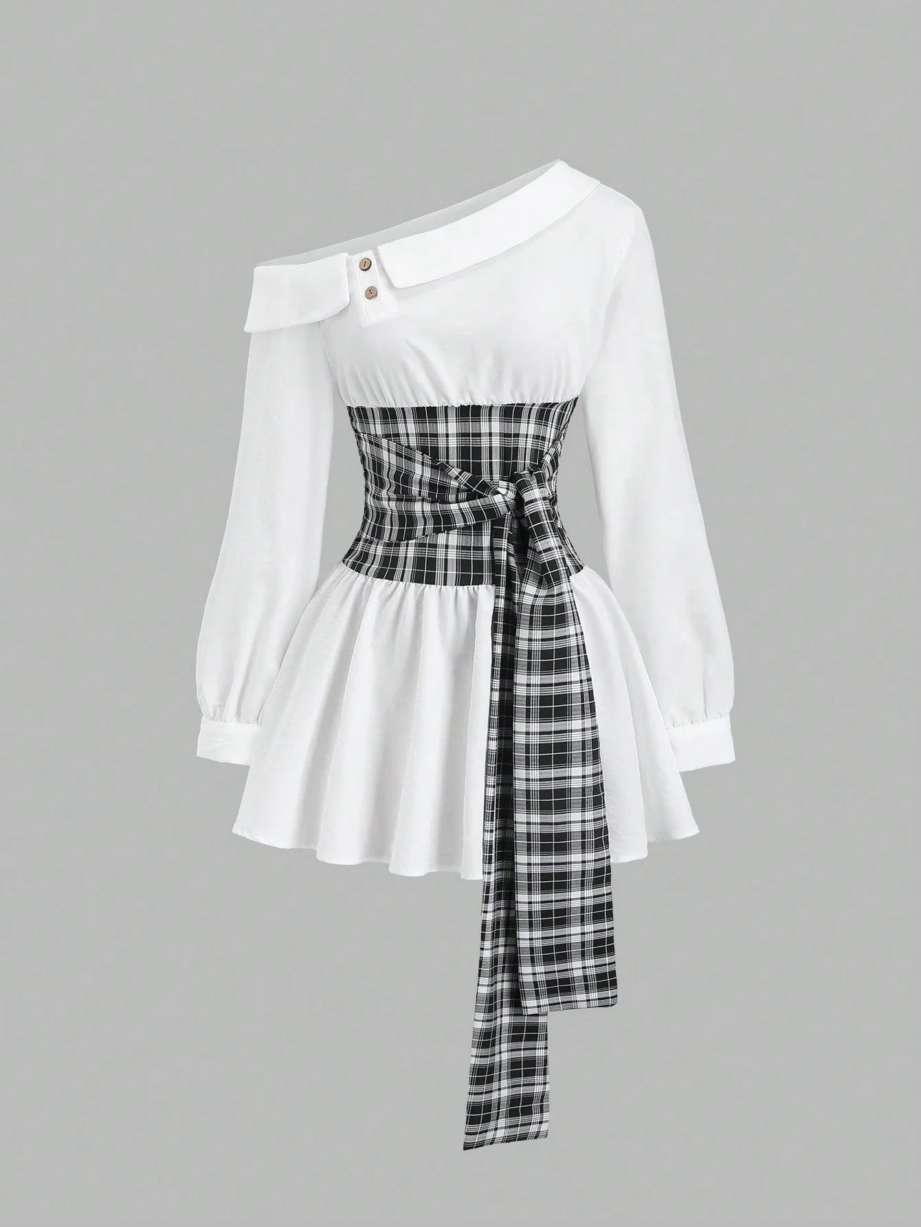 Vestido Curto Branco Eliana Feminino