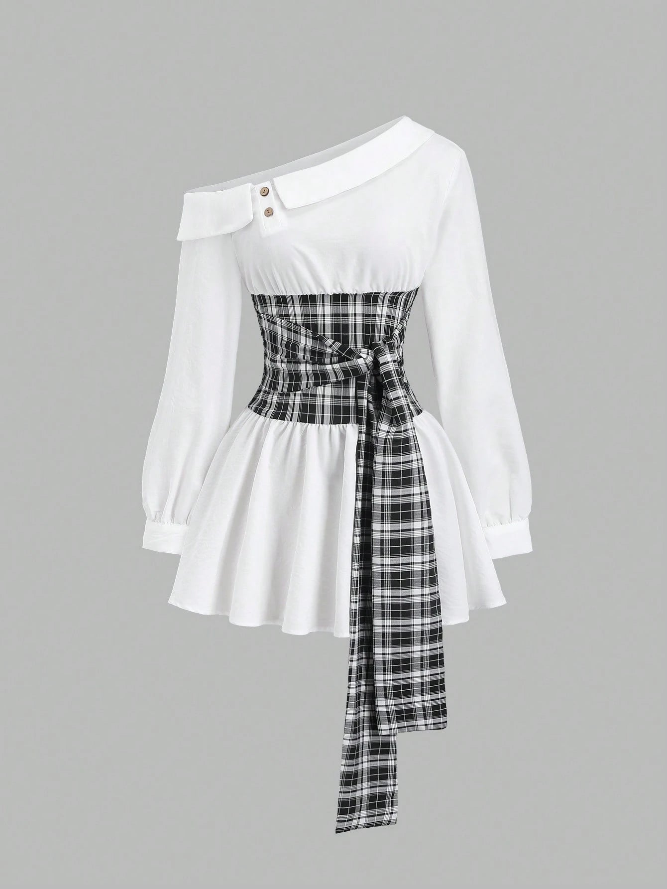 Vestido Curto Branco Eliana Feminino