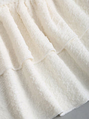 Vestido Curto Branco Feminino Carla