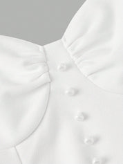 Vestido Curto Branco Patrícia