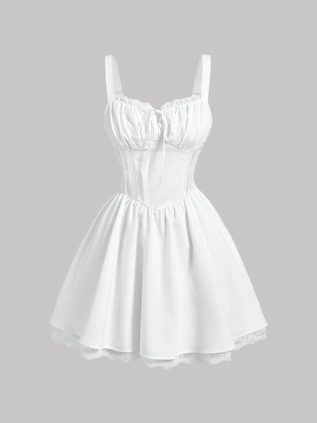 Vestido Curto Branco Paula