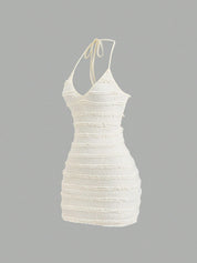 Vestido Curto Branco Samara Feminino