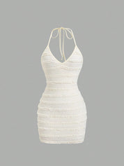 Vestido Curto Branco Samara Feminino