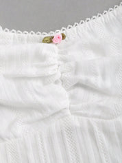 Vestido Curto Branco Daniela Feminino