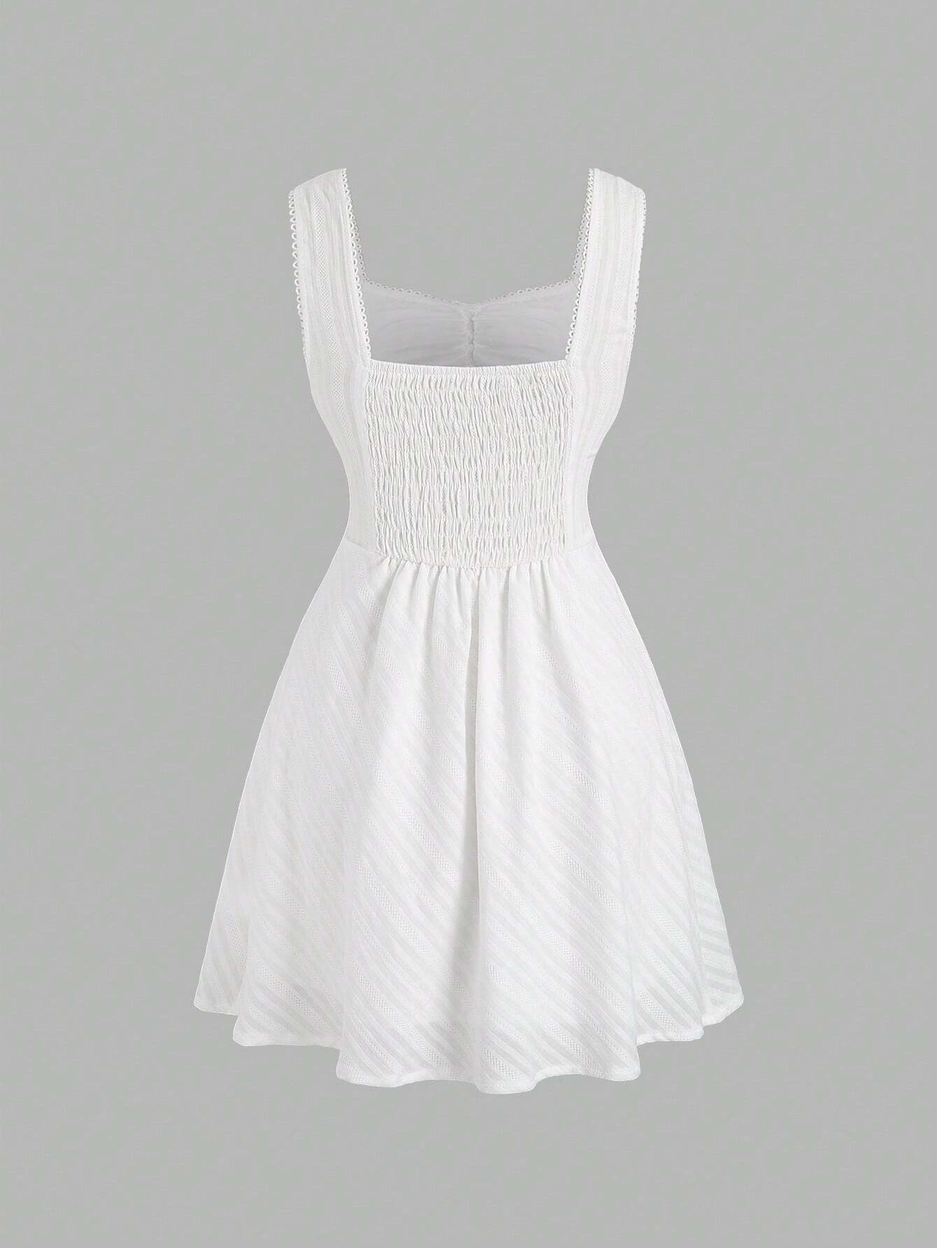 Vestido Curto Branco Daniela Feminino