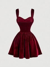 Vestido Curto Flávia vermelho