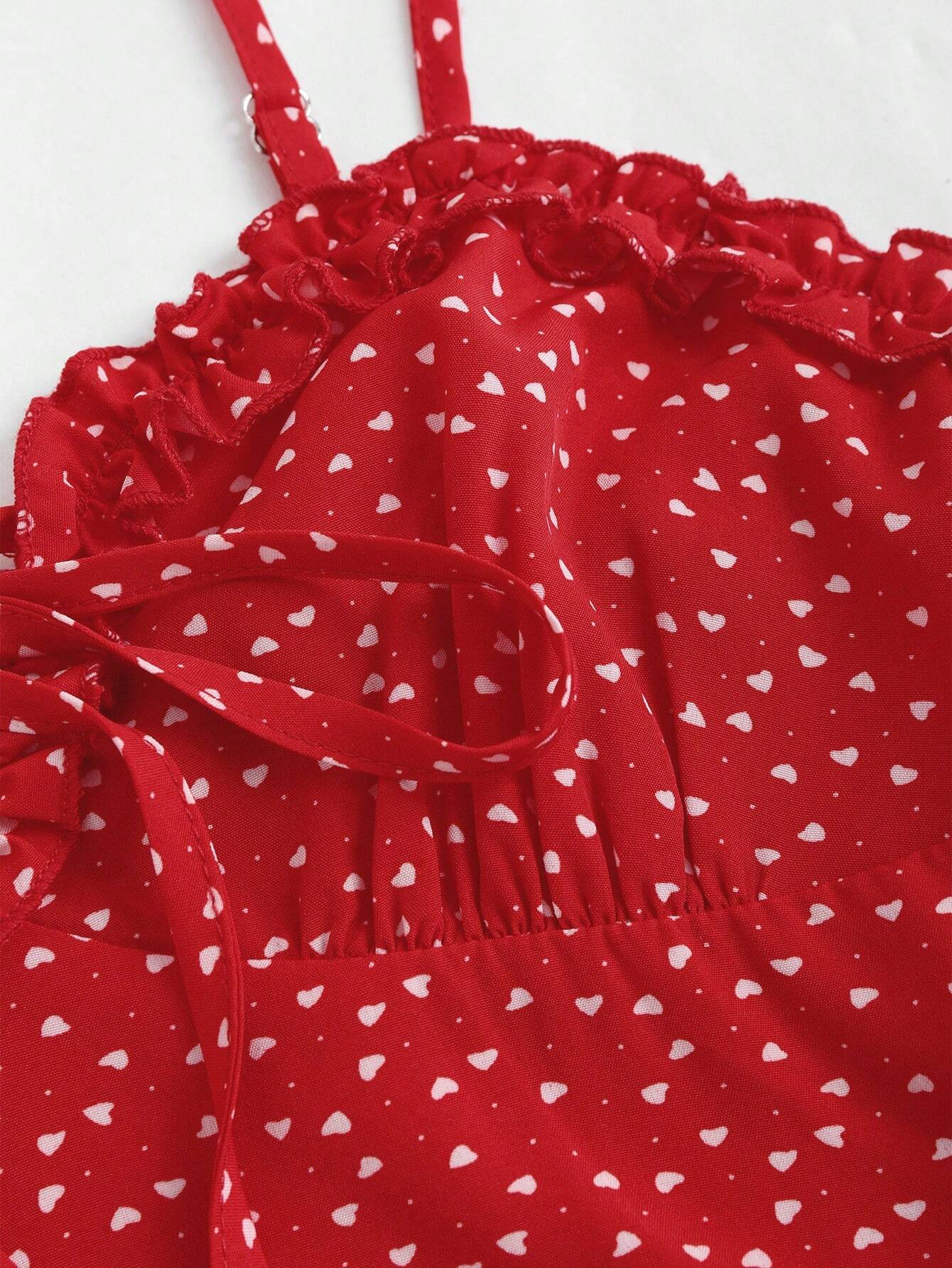 Vestido Curto Luna Vermelho