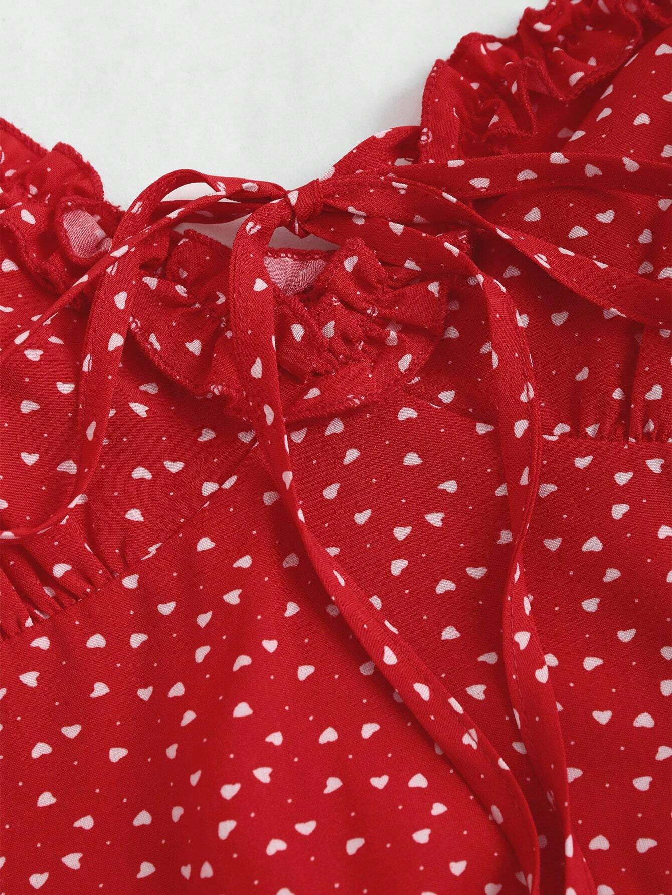 Vestido Curto Luna Vermelho