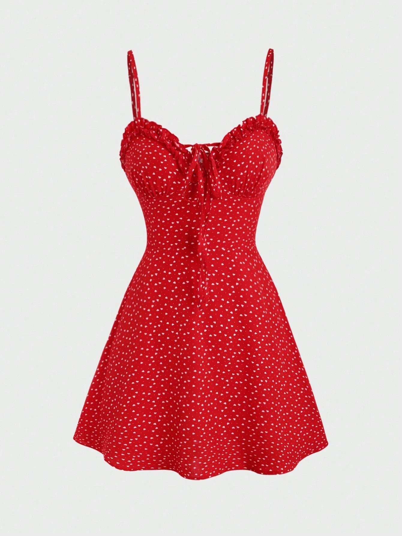 Vestido Curto Luna Vermelho