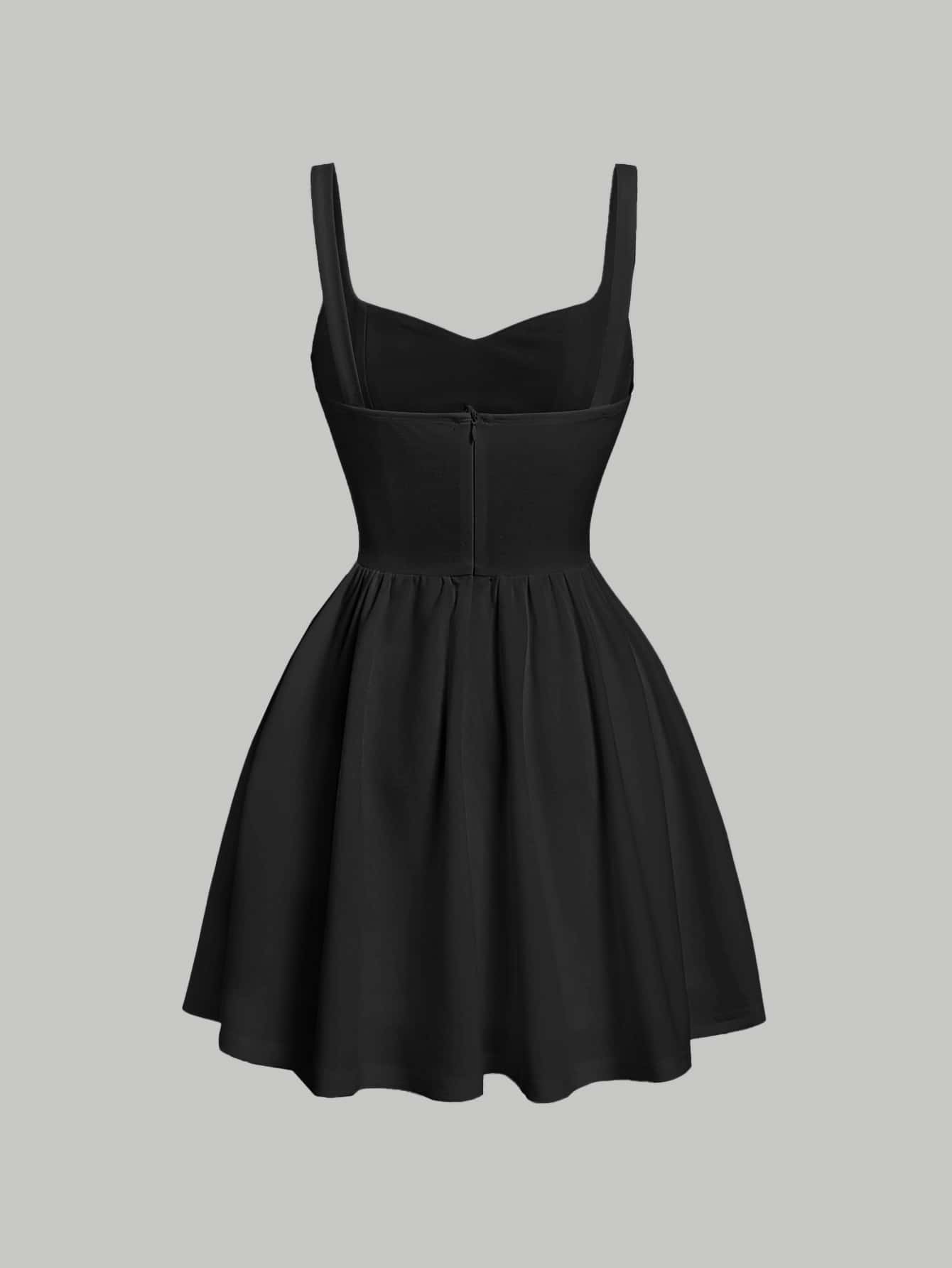 Vestido Curto Preto Eliane