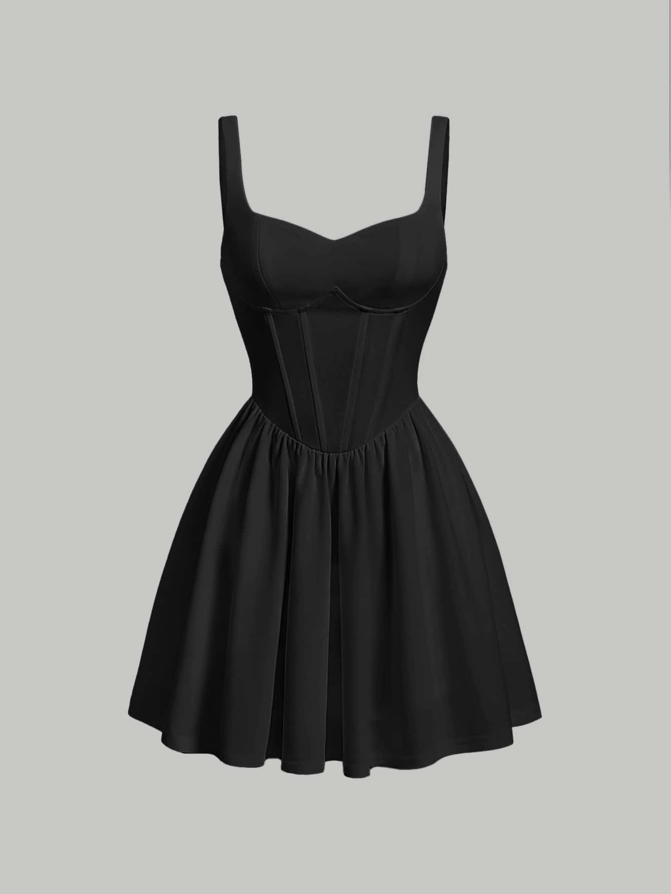 Vestido Curto Preto Eliane