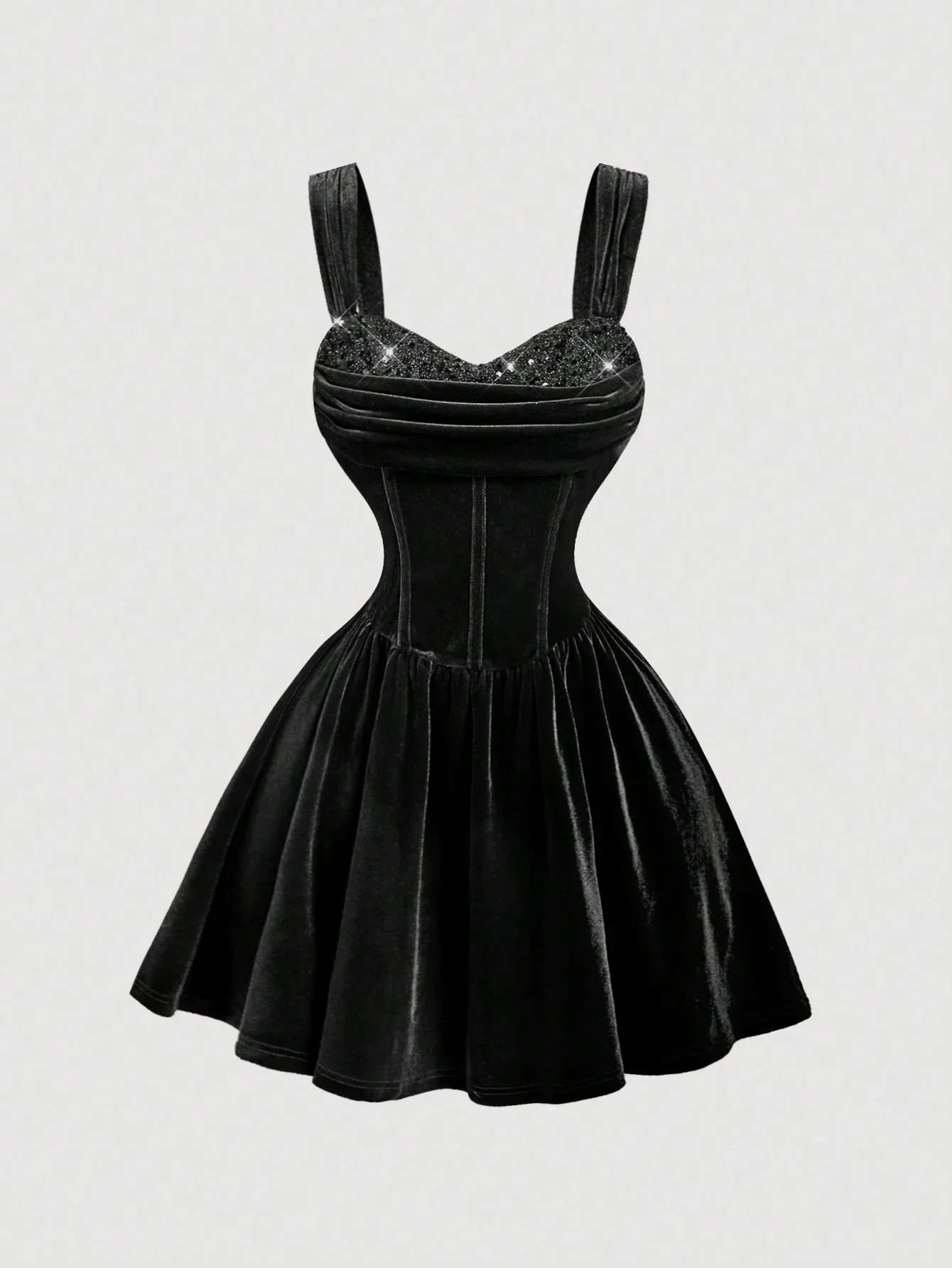 Vestido Curto Preto Flávia