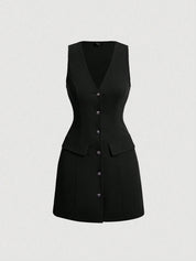Vestido Curto Preto Larissa