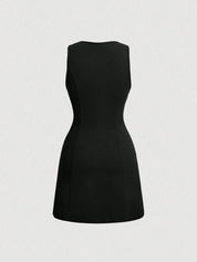 Vestido Curto Preto Larissa