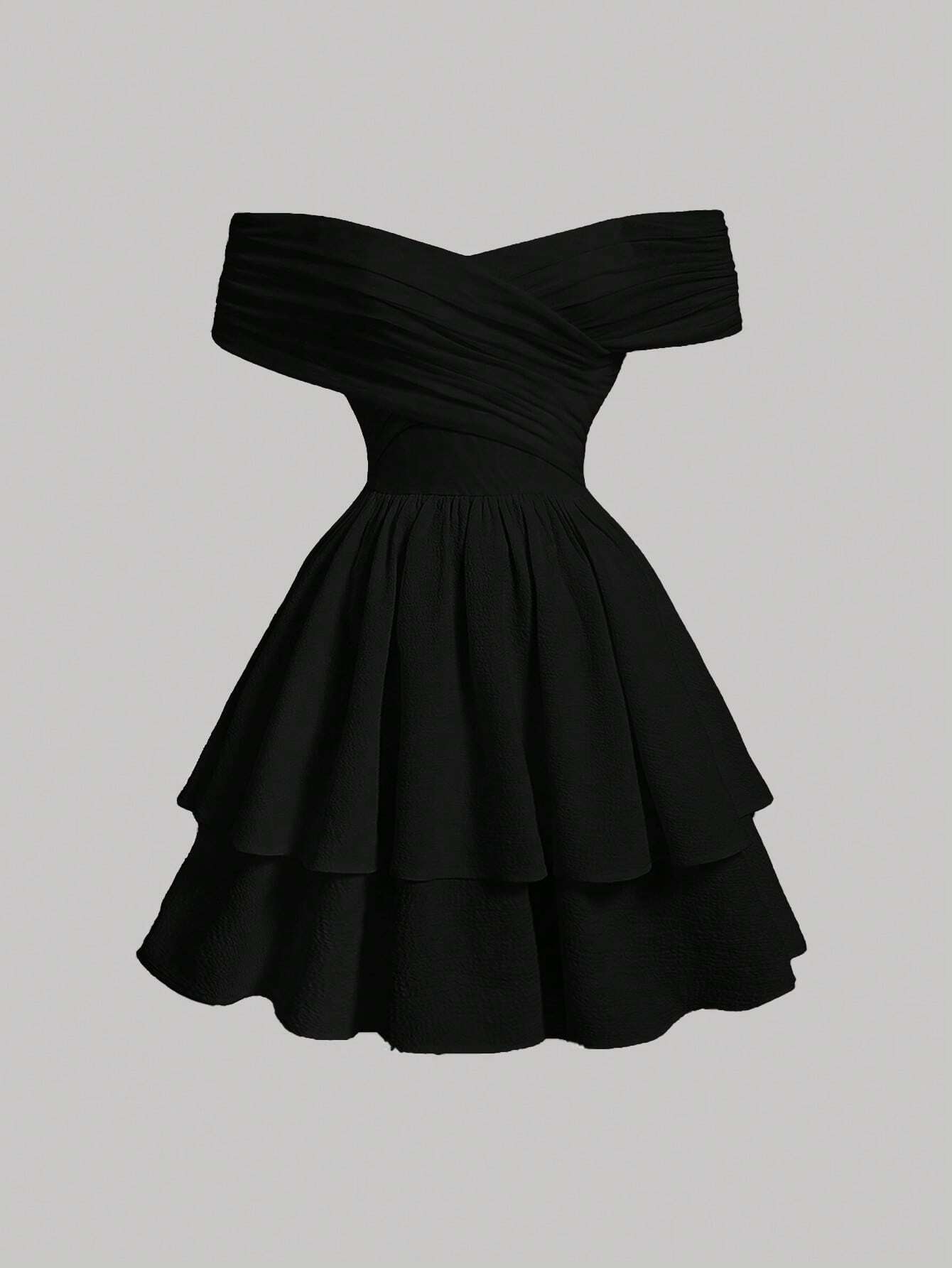 Vestido Curto Preto Silvana