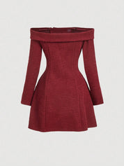 Vestido Curto Vermelho Alessandra