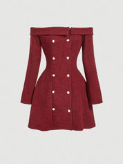 Vestido Curto Vermelho Alessandra