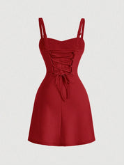 Vestido Curto Vermelho Bianca