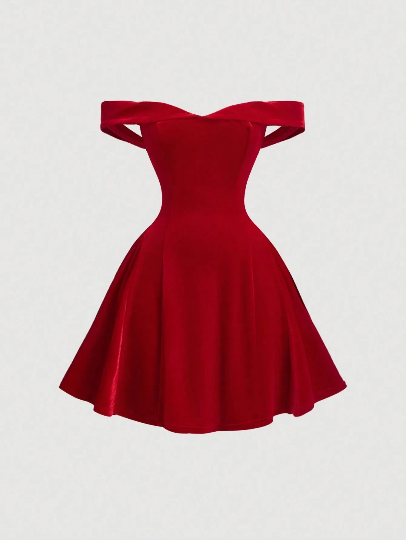 Vestido Curto Vermelho Cláudia