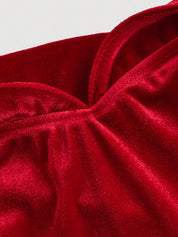 Vestido Curto Vermelho Cláudia