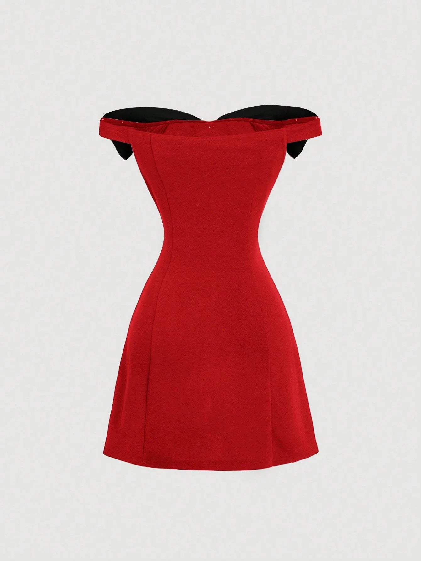 Vestido Curto Vermelho Cristiane