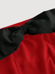 Vestido Curto Vermelho Cristiane